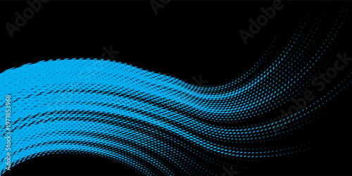 light blue black brush wrap car sticker pattern abstract banner sporty lines light blue black color combination grunge brush pattern, Modern.
