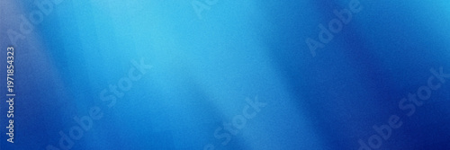 Dark abstract blue black gradient background with grainy texture and noise effect wide banner backdrop header design, copy space