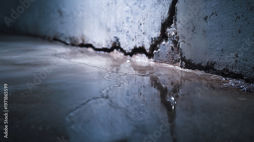 Interior Foundation Crack Floor Wall Structural Damage