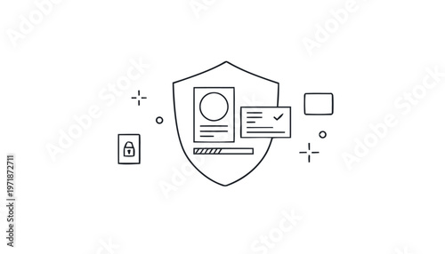 Digital Shield Protecting Personal Data and Information Online.