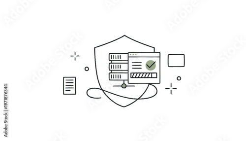 Digital Security - Shielding Data with Server Protection and Verification.