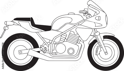 Motorcycle fairing airflow diagram