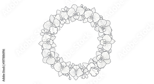 Detailed drawing of a DNA molecule.