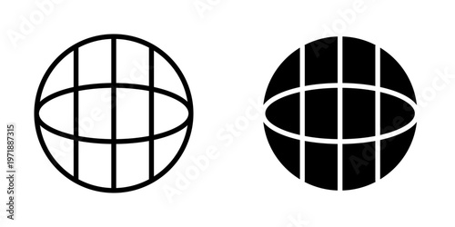 browser icon, element icon for design branding, print, and digital media