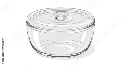 Clear Glass Casserole Dish with Lid, Kitchenware for Baking and Serving