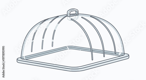 Clear Food Cover Dome Protector for Display and Serving