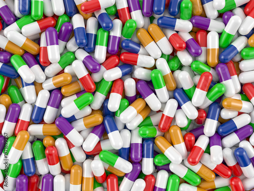 Medical capsule pills