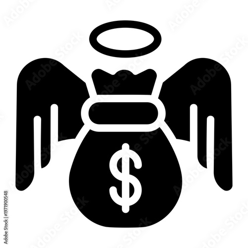 Angel investor Solid icon