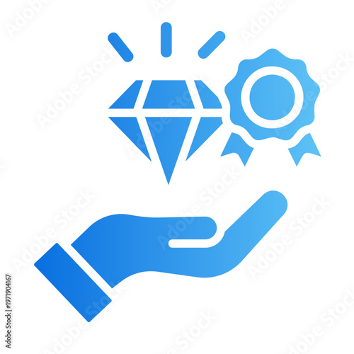 Value proposition Line Gradient Icon