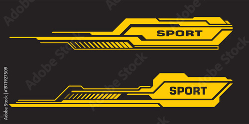 Εκτύπωση καμβά racing team trendy fashionable vector t-shirt and apparel design, typography, print, decal car,wrapping vector