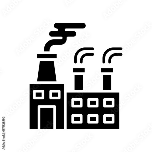 Industry glyph icon