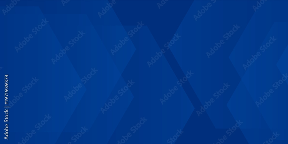 Obraz premium Best abstract blue background with glowing geometric lines. Blue gradient hexagon shape design. modern hexagon