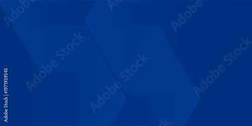 Best abstract blue background with glowing geometric lines. Blue gradient hexagon shape design. modern hexagon