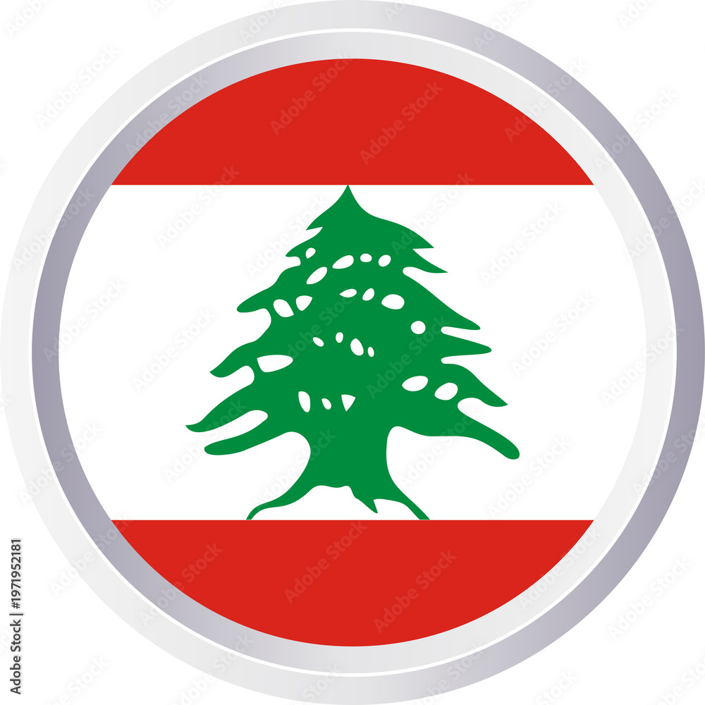 Obraz premium lebanon flag