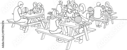 last supper in a dotwork style