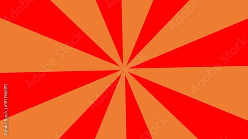 red sunburst background
