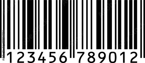 Barcode with numeric code.