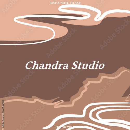 bold typography statement professional bussines card