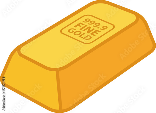 Gold Bar Fine Precious Metal.