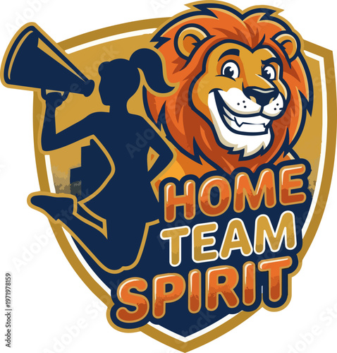 Home Team Spirit Sports Logo.