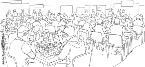 cityscape illustration, urban landscape