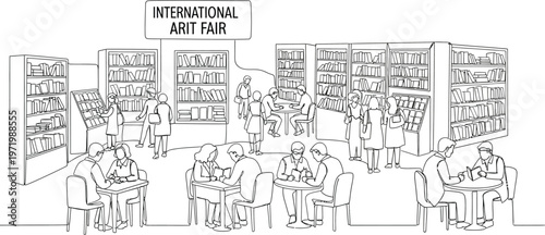 international art fair illustration