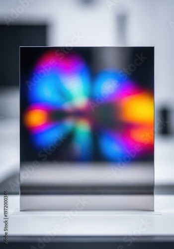 Highly polished blank substrate material ready for thermal processing and atomic impurity introduction in a laboratory setting, thermal, synthesis, nanotechnology