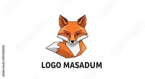 Geometric Fox Logo Design - Modern Animal Icon