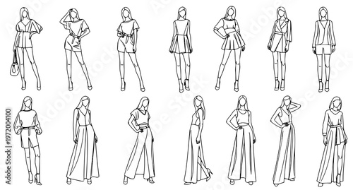 a group of people in various medieval clothing