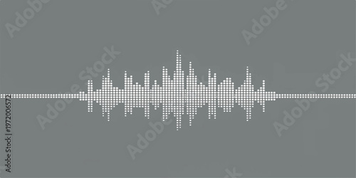 Digital pulse heart beat medical cardiogram monitor with blue light electronic waveform audio frequency line technology vector illustration backdrop design