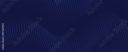 blue wavy halftone background. Dot pop art sport style. vector