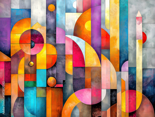 Pride and perseverance captured in vibrant abstraction