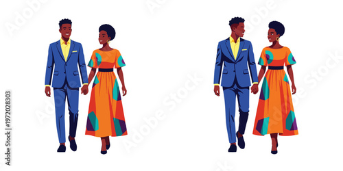 picture of a teenage couple taking pre-wedding photos