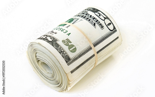 roll of dollar bills