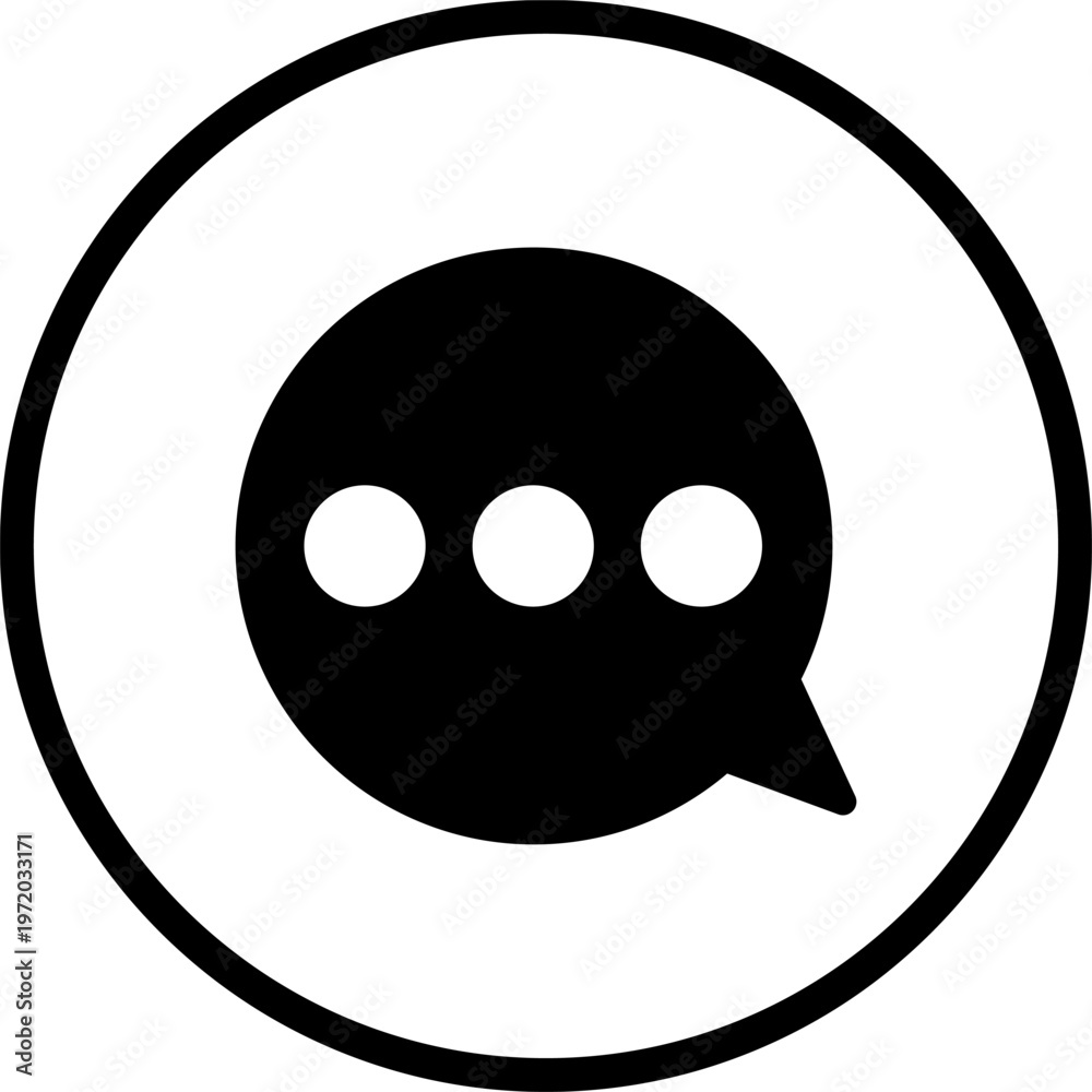 Fototapeta premium Set of speech bubble in flat design, chatting box, message box icon. Chat Bubble Icon. Discussion icon set. Chat, message, sms, chat, talk line icon vector illustration collection.