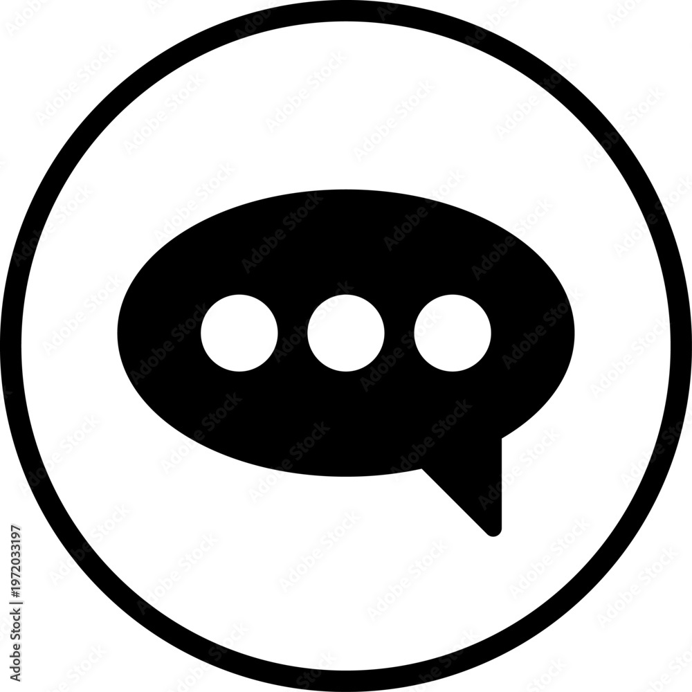 Fototapeta premium Set of speech bubble in flat design, chatting box, message box icon. Chat Bubble Icon. Discussion icon set. Chat, message, sms, chat, talk line icon vector illustration collection.