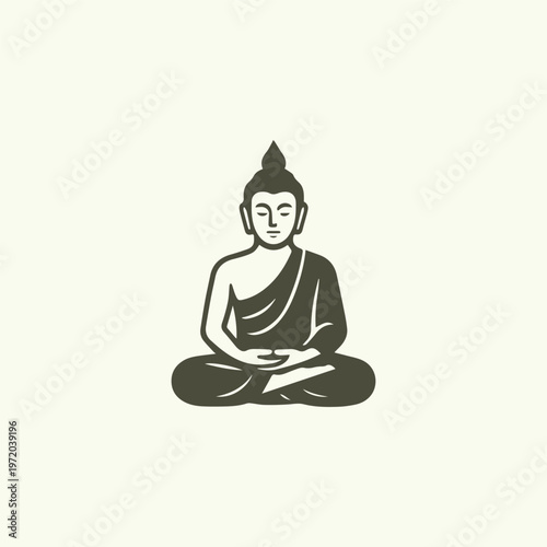 Buddha Meditation Logo