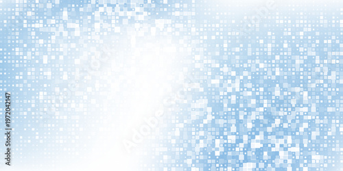 Abstract Dotted Flowing Summer Color Abstract Background. Sky blue and cream gradient mesh background. Refreshing abstraction artwork design