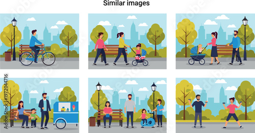 Delivery Van with Workers Loading and Unloading Packages Vector Illustration for Logistics and 