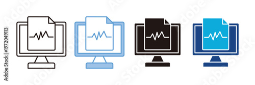 Task Manager Icon Set Multiple Style Collection