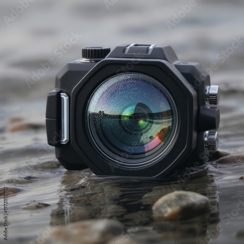 Waterproof housing mm fisheye lens