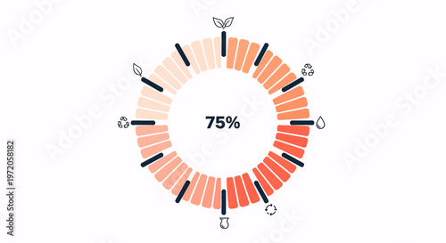 Countdown timer infographic for effective time management