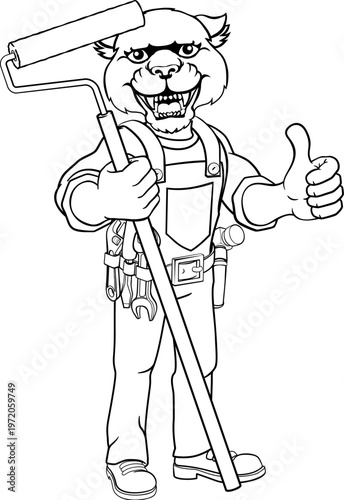 A panther painter decorator...