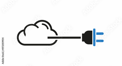 Cloud Computing Power Plug.
