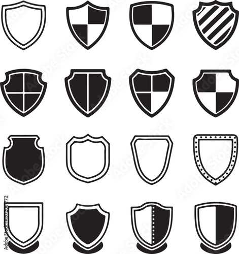 Shield silhouettes