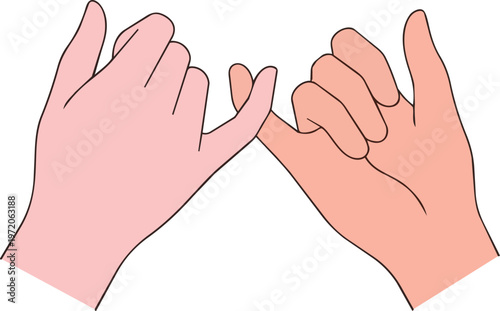 Hands touching fingers together.