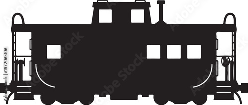 Locomotive, train, engine, silhouette, black, vector graphics, railroad, transportation