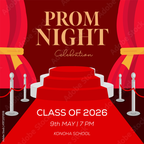illustration for prom night celebration class of 2026