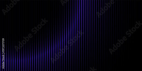 Ribbed fractal glass texture with dreamy purple and black gradient  futuristic elegant mysterious background  bold dynamic design blending bright colors with geometric symmetry  modern vector
