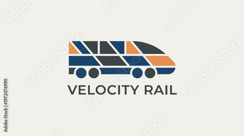 Velocity Rail Train Logo.